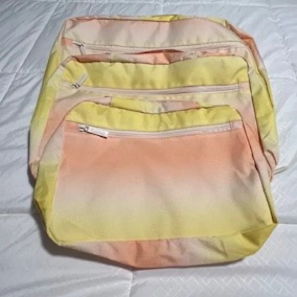 Calpak Cream and Yellow Storage & Organization